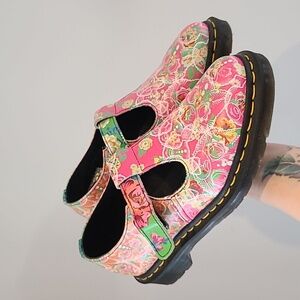 Dr. Martens Multicolor Floral Sandals